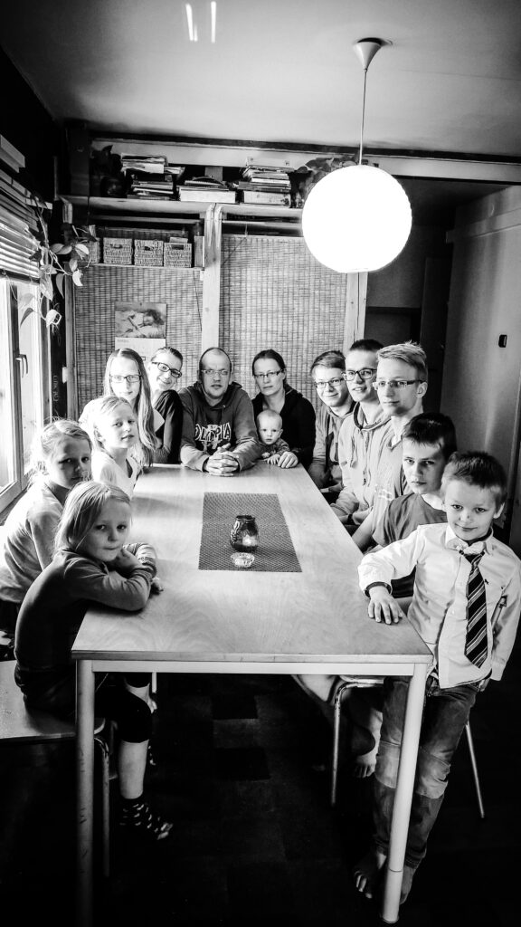 Ott Kärneri perekond Saaremaal.