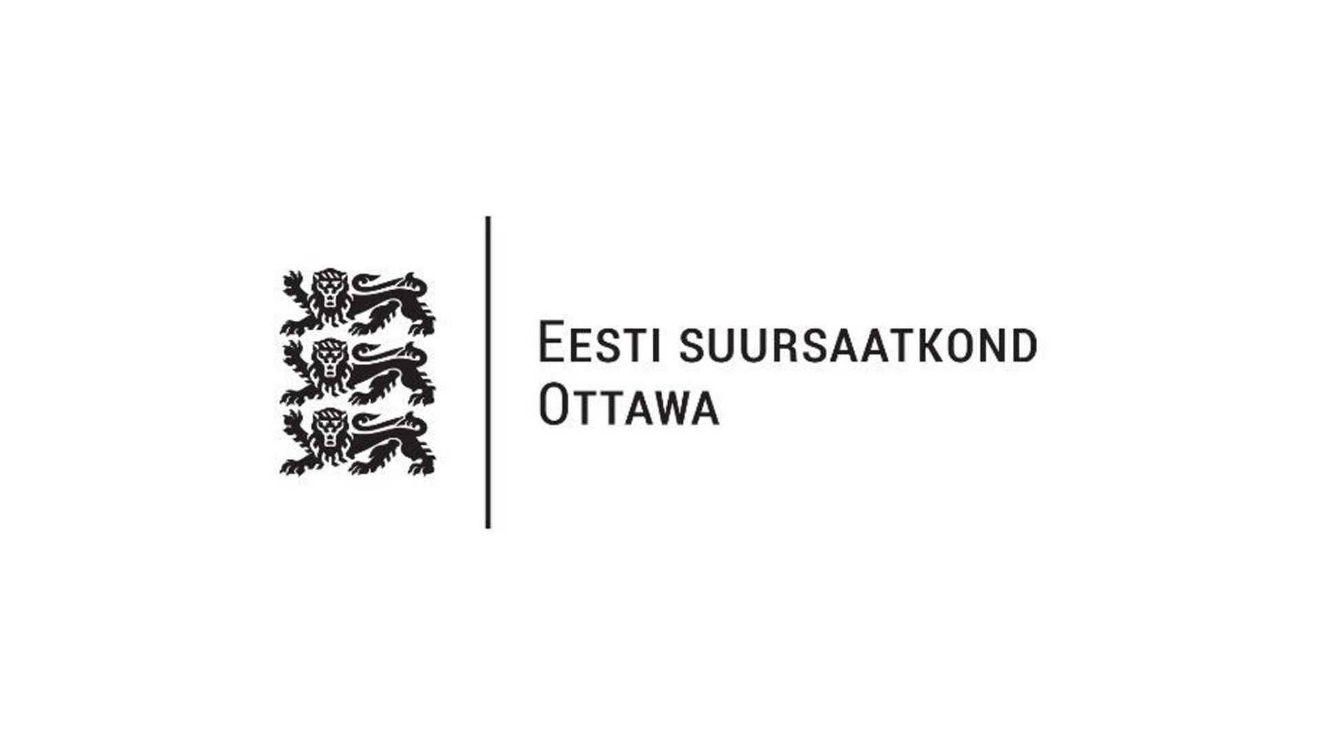 correct fit--Eesti Suursaatkond Ottawa logo