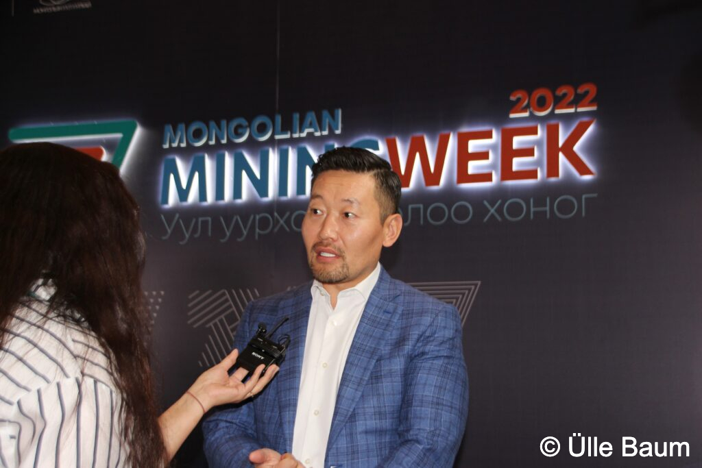 Member of the Mongolian Parliament Khassuri Gankhuyag attended this year's Mongolian Mining Week at Ulaanbaatar Shangri-La Hotel that took place from 19-23. September.