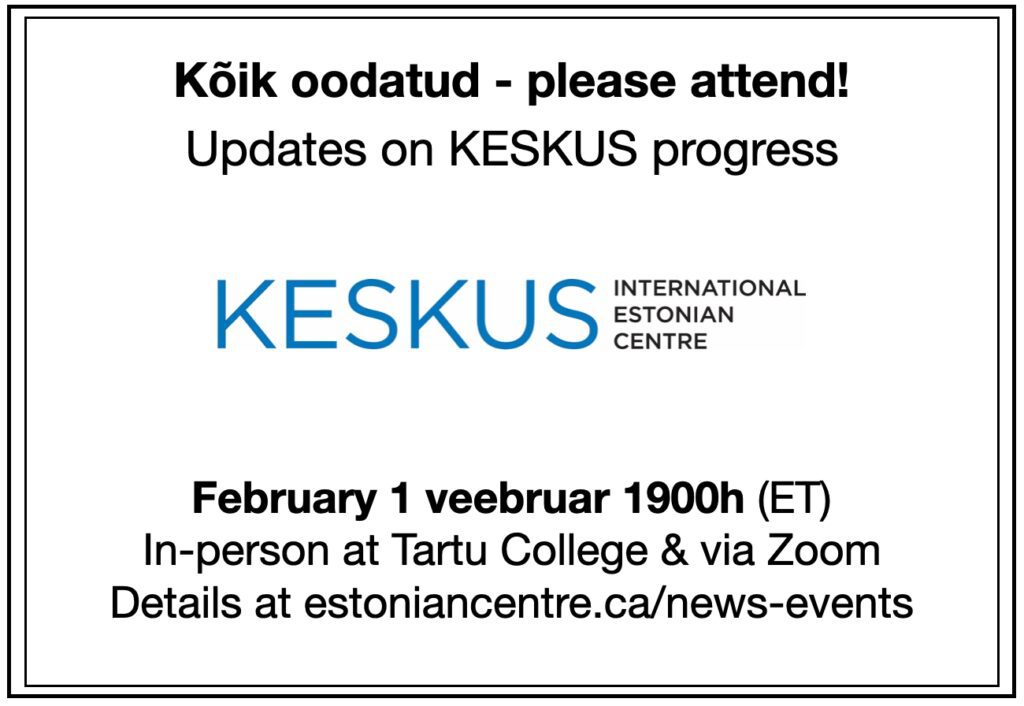 KESKUS' event on February 1st, 2023