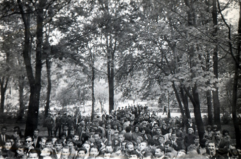 Kuulajad Melody Makers kontsert-demonstratsioonil. Riia, 1965.a. Allikas: http://www.pitsandersons.lv/lat/biography/60s