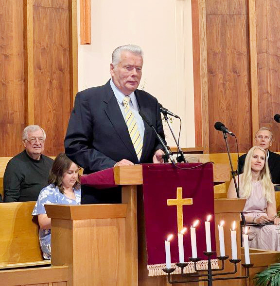 Emeriitpastor Jüri Puusaag.