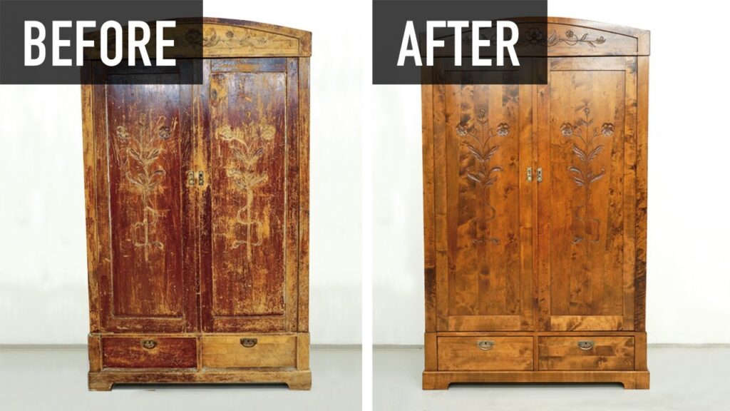 Ahti's restoration of a wardrobe