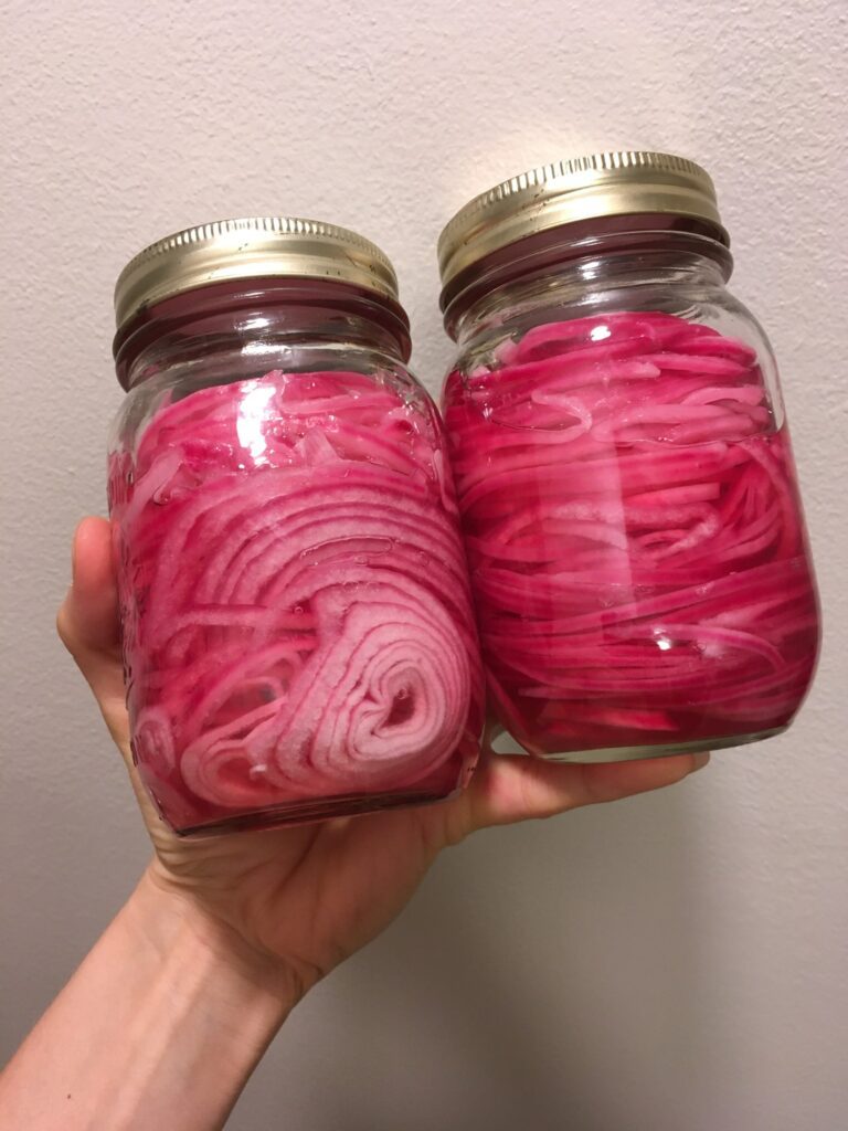 Mul sattus olema liiga palju punast sibulat ja ma ei soovinud, et see käest ära läheks.