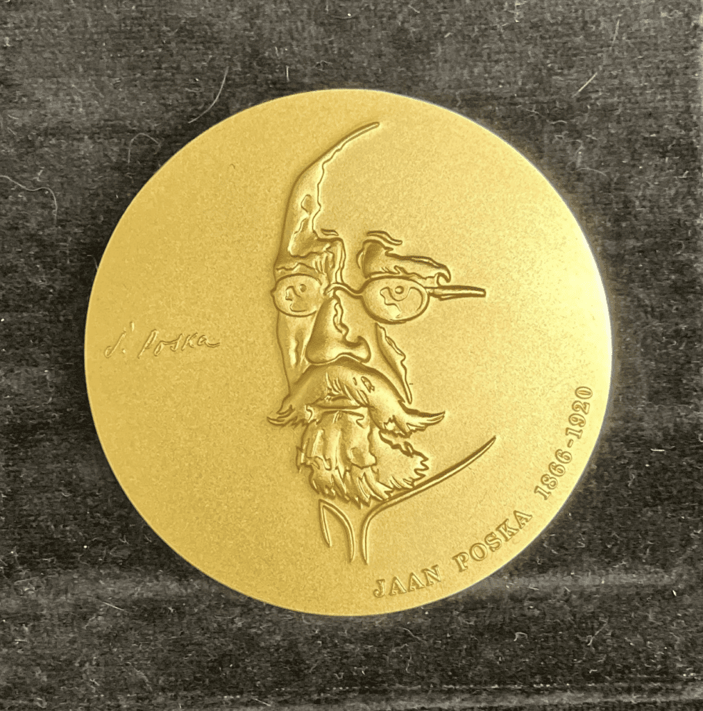 Jaan Poska medal (Foto: Välisministeerium)