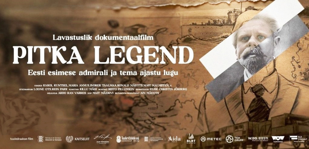Vabariigi aastapäeval oli lavastusliku dokumentaalfilmi „Pitka legend“ tele-esilinastus. Foto: Eesti Mäluinstituudi reklaamplakat