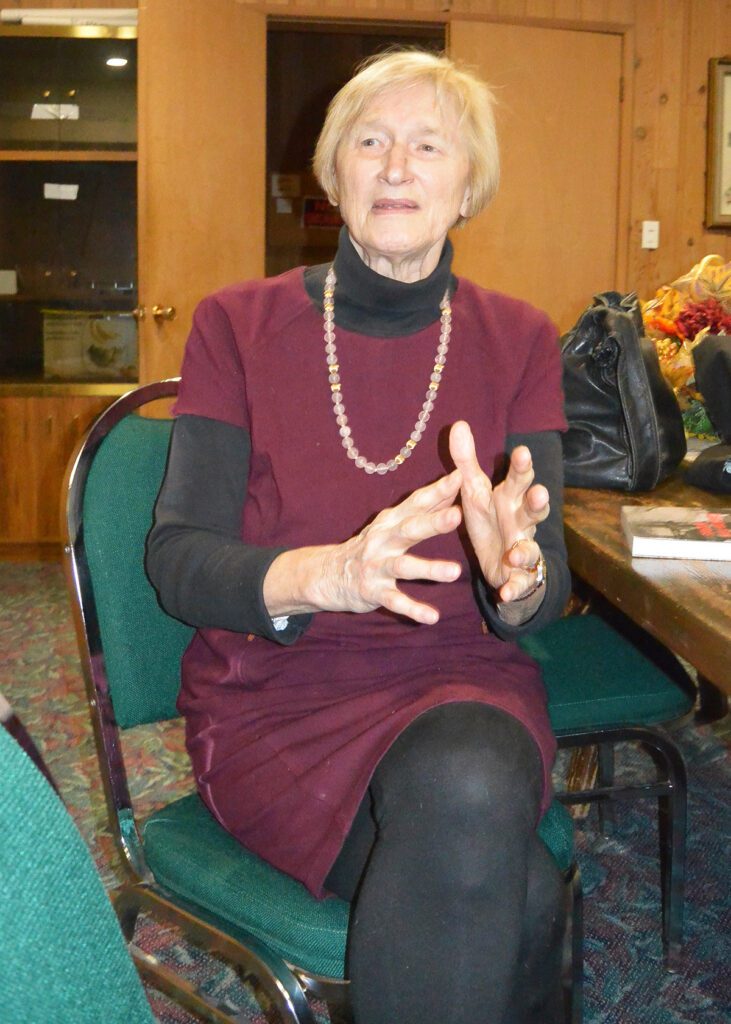 Juta Kitching-Kõvamees 2016. a Vancouveris.