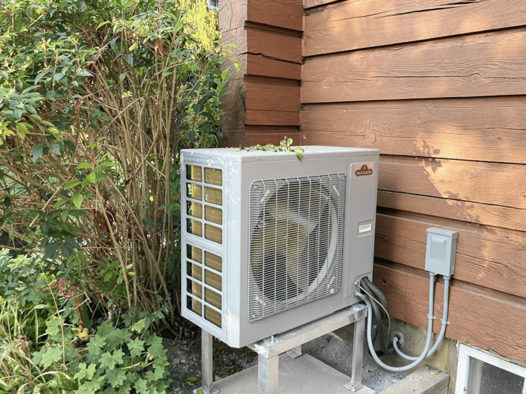 A heat pump in action