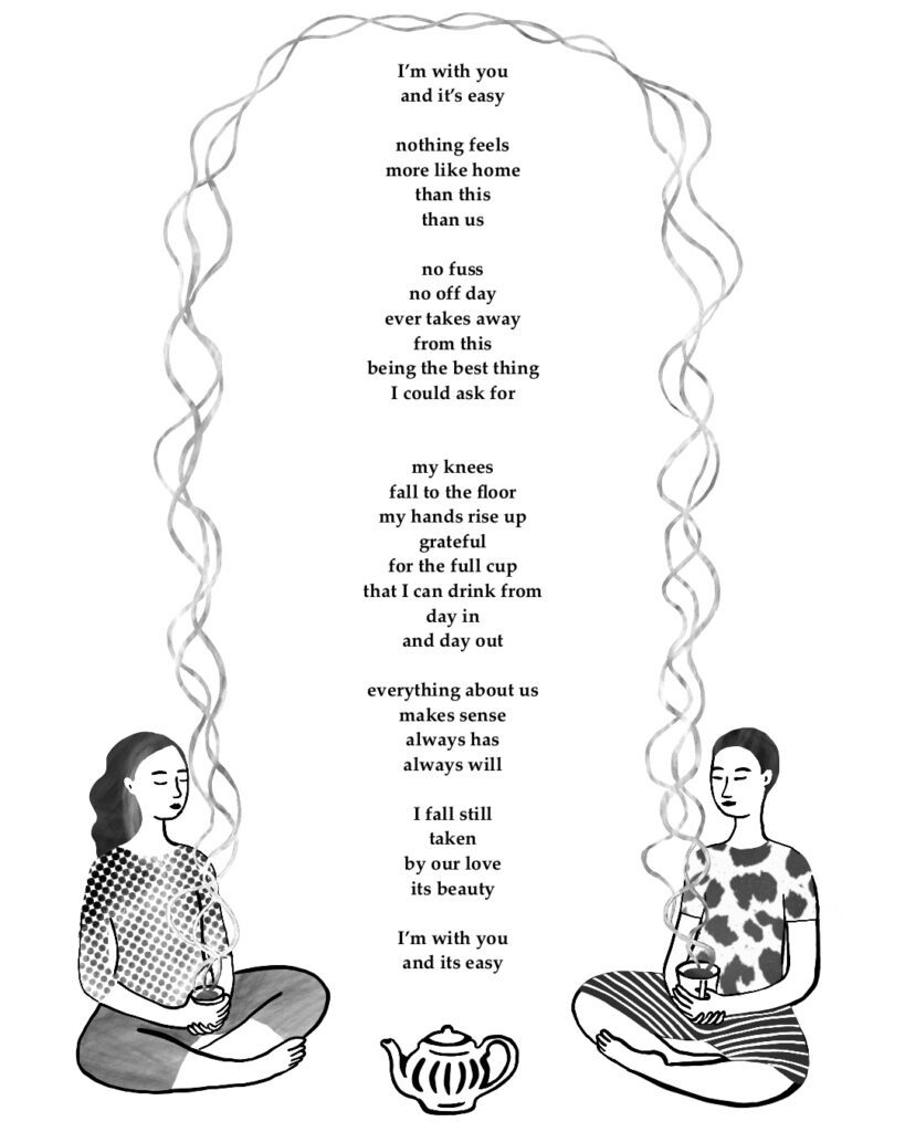 Poem by Marianne Pettinen-Melrose, illustration by Jana Radović