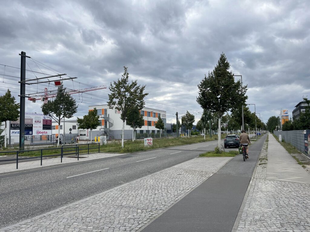 Johannesthali tööstuspiirkond ida-Berliinis