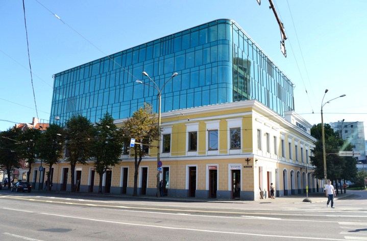 Today’s business building in Viru Square