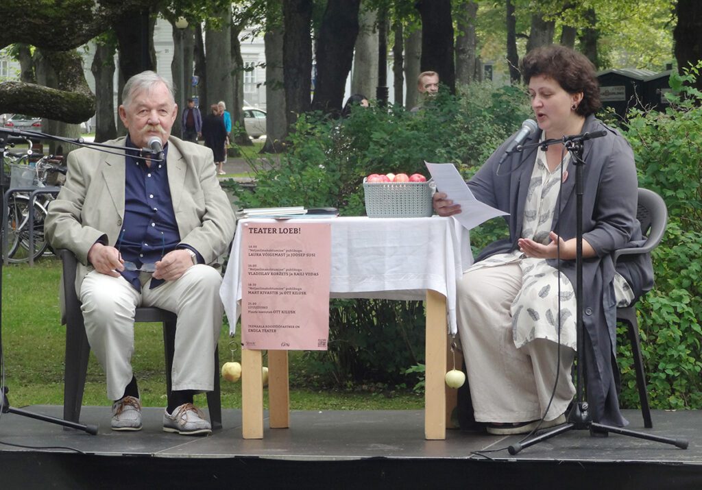 Kirjanik Vladislav Korzhetsit usutleb Kaili Viidas.