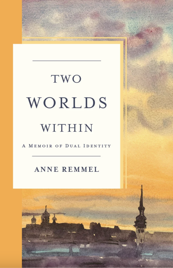 The book cover for "Two Worlds Within – A Memoir of Dual Identity"