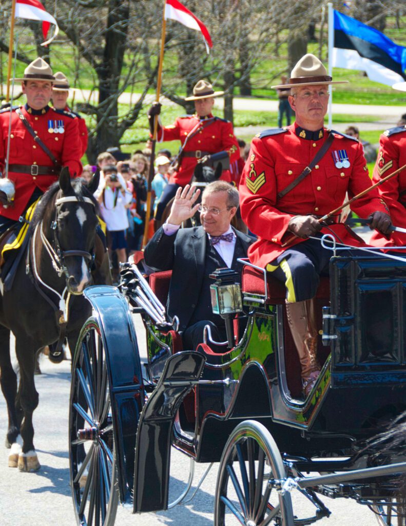 Former Estonian President Toomas Hendrik Ilves in Ottawa