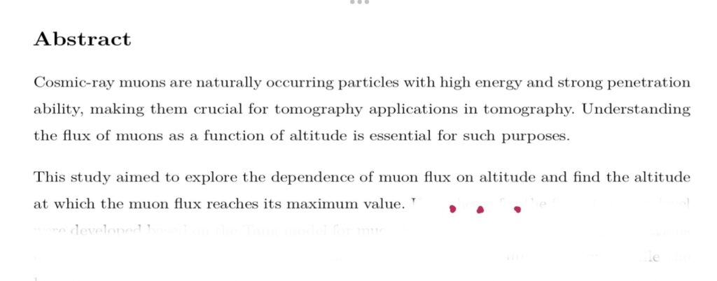 Saskia Põldmaa's abbreviated project abstract