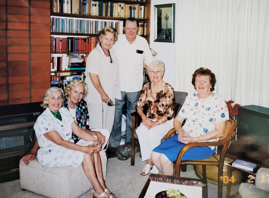 Sõprade ringis. Foto erakogust