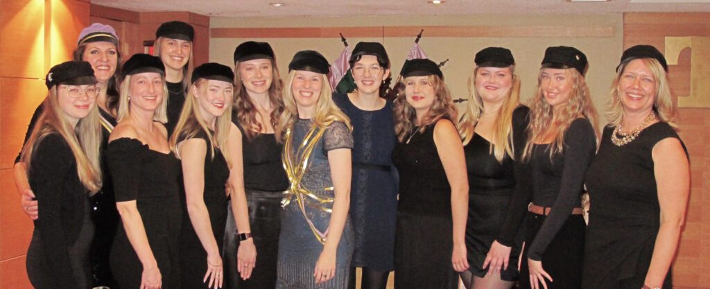 Korp! Amicitia tunneb uhkust oma järelkasvu üle. Foto: Maaja Matsoo