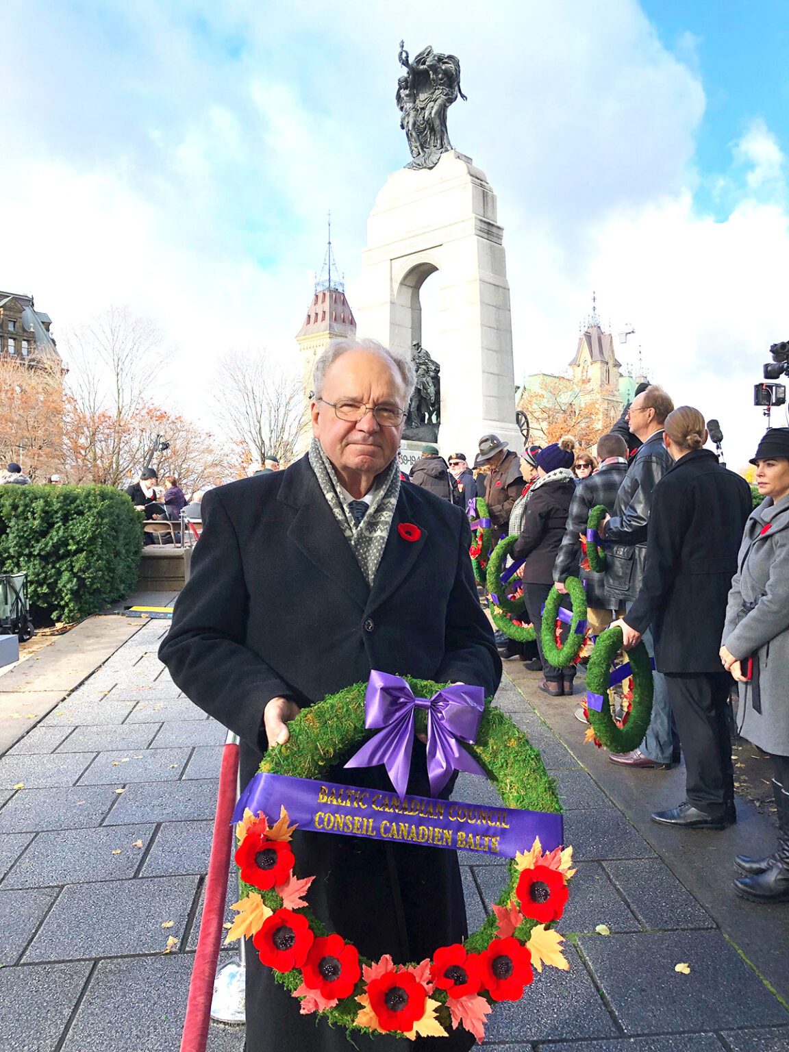 Remembrance Day in Ottawa Eesti Elu