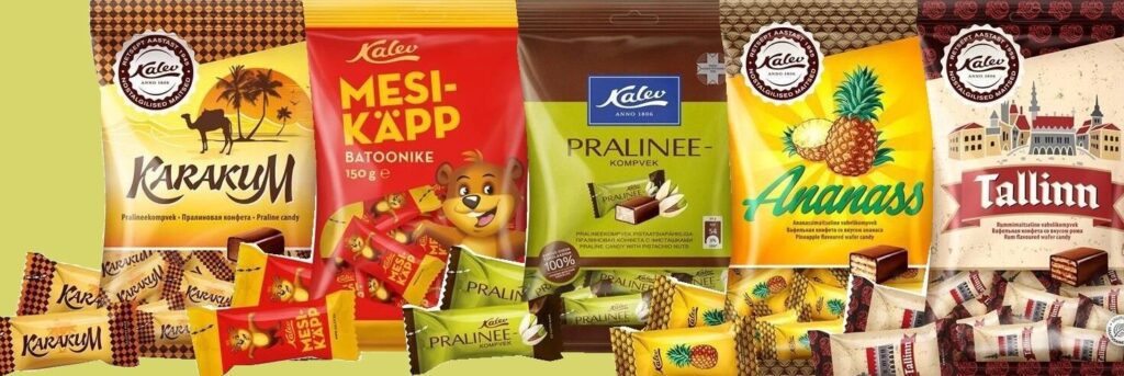 Kalev chocolate and candies (source: ebay.co.uk)