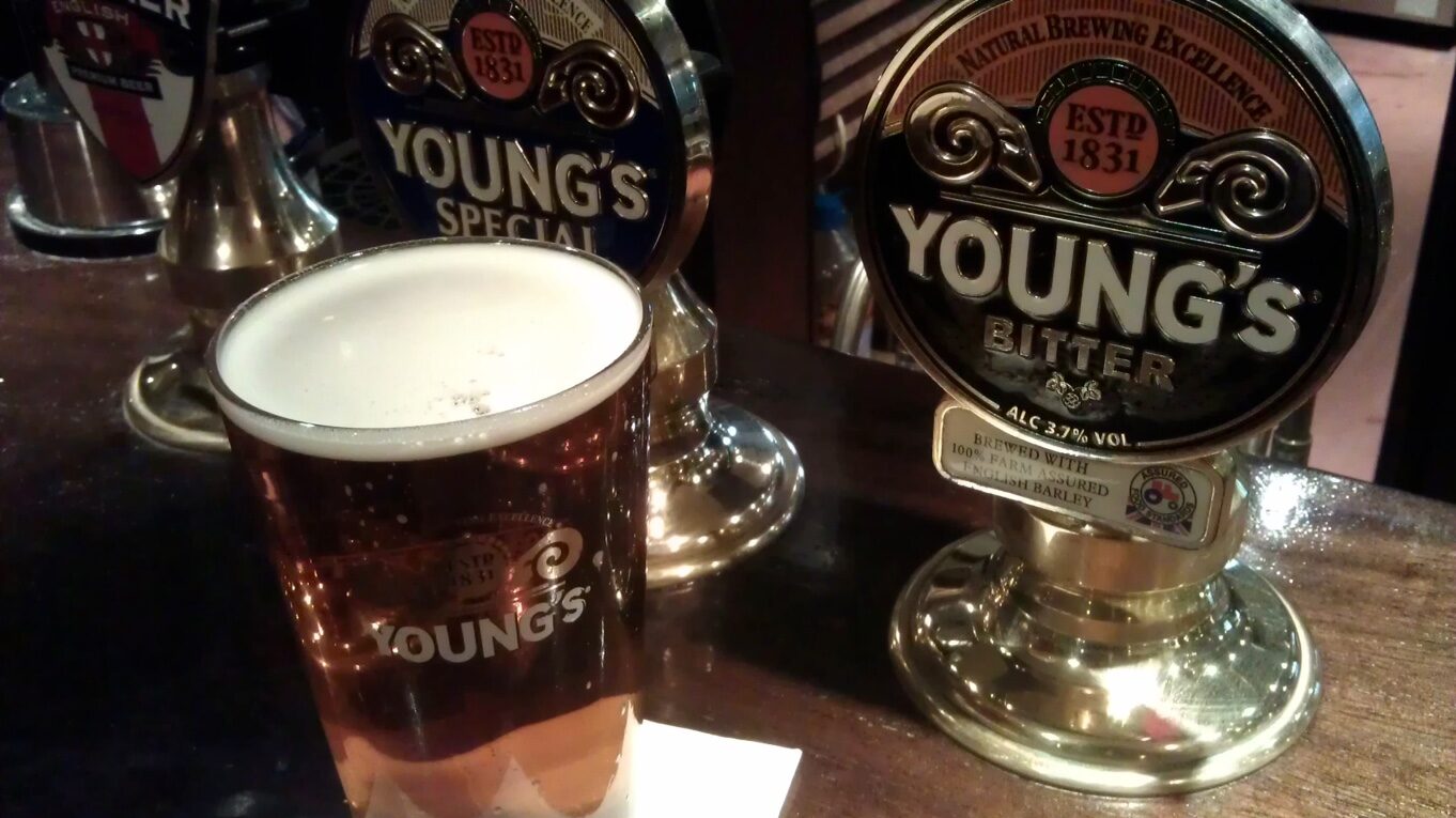 A proper pint of bitter