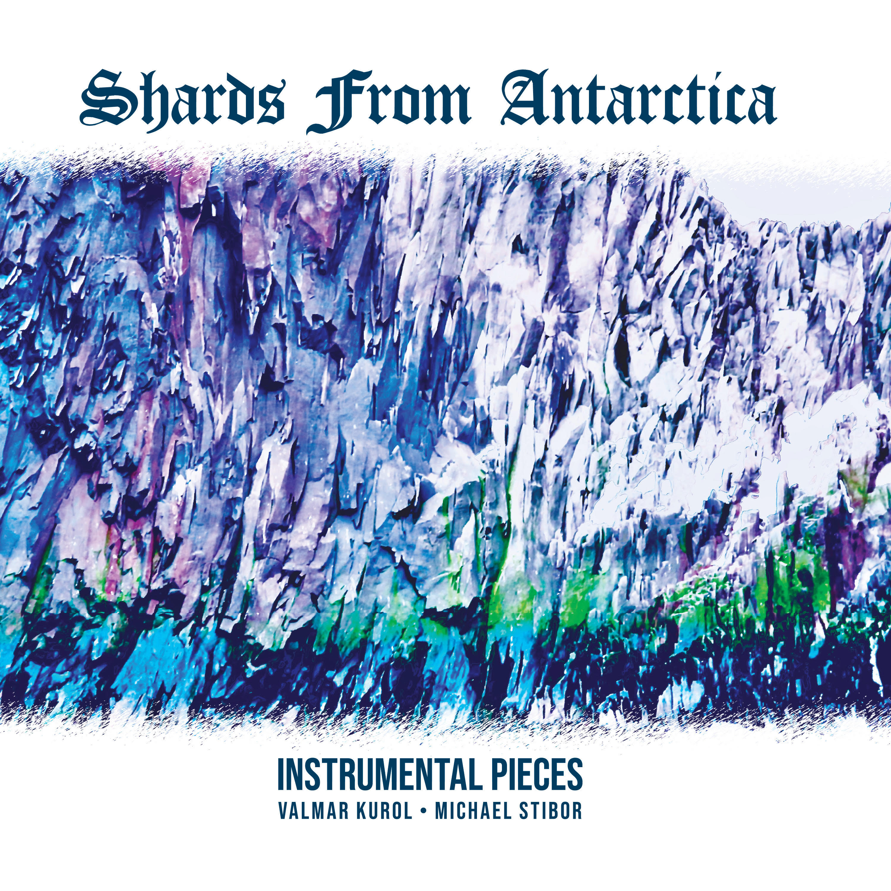 The album cover for Shards from Antarctica