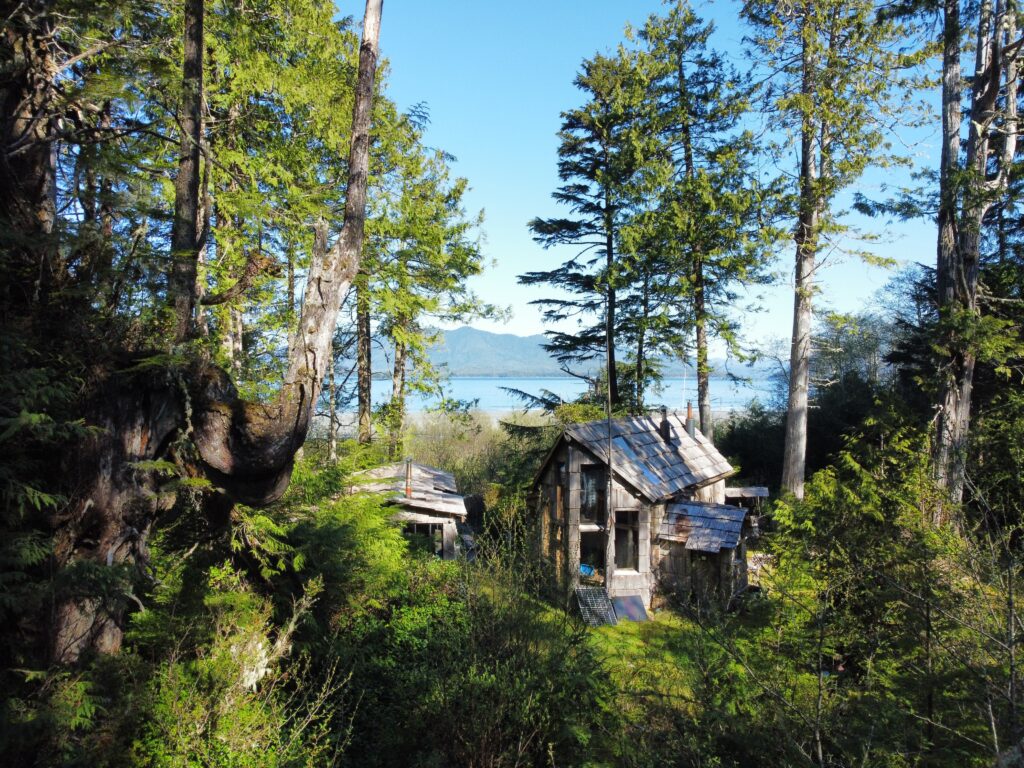 Markus' cabin in British Columbia