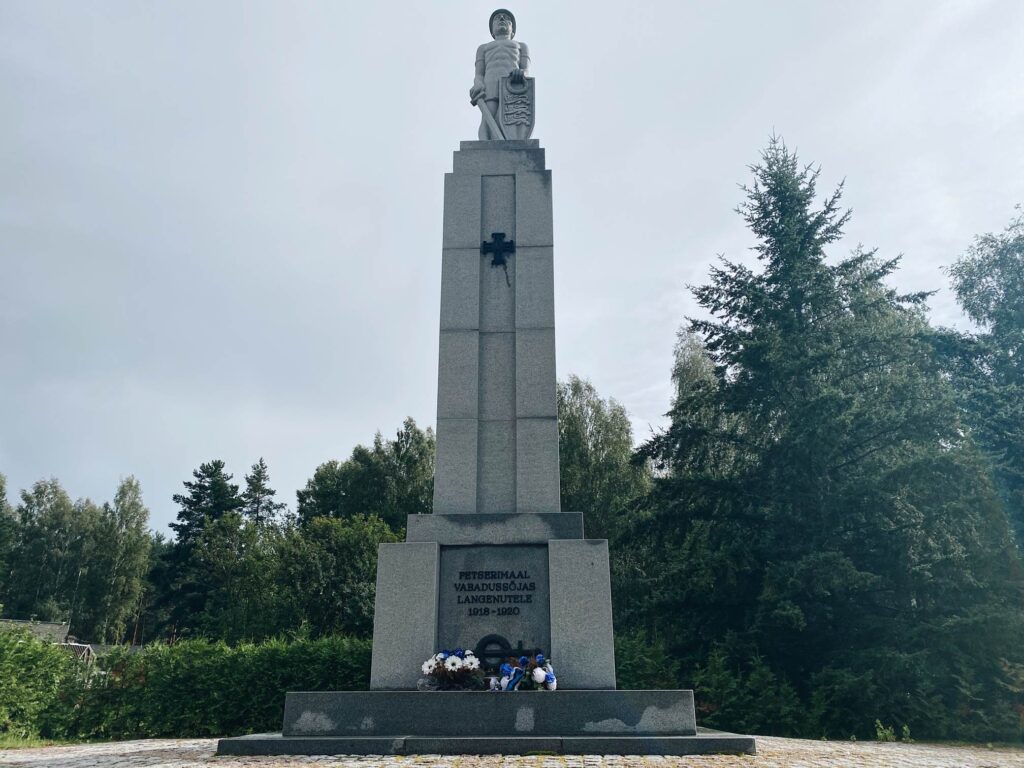 The Värska monument (photo used with permission from Anna Herran)