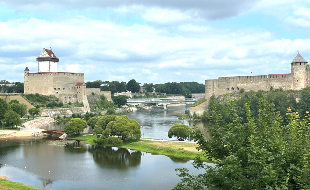 Vaade Narva jõele.