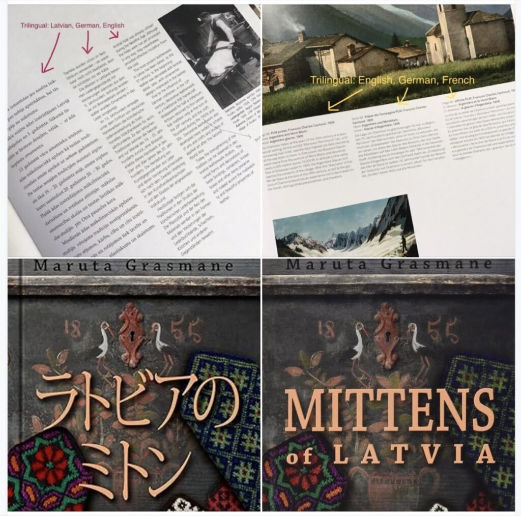 Multilingual books, photographed by Daiga Helmeste