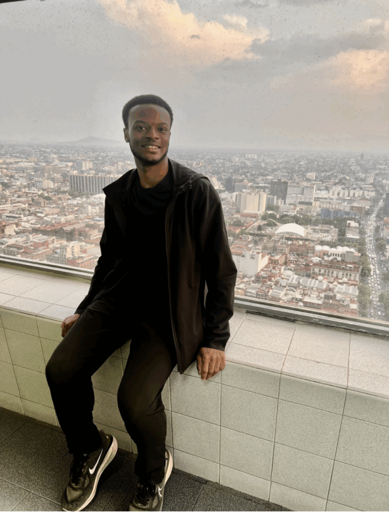 Brandon Terry in Mexico City (CDMX) in April 2025