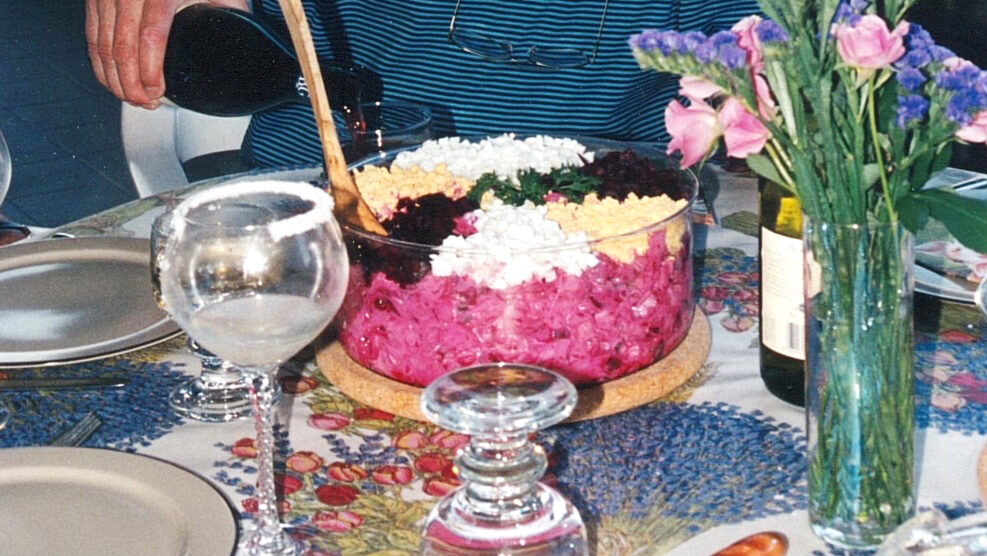 Rosolje as made by Rein Polli (from Eesti Elu's Food & Home section)