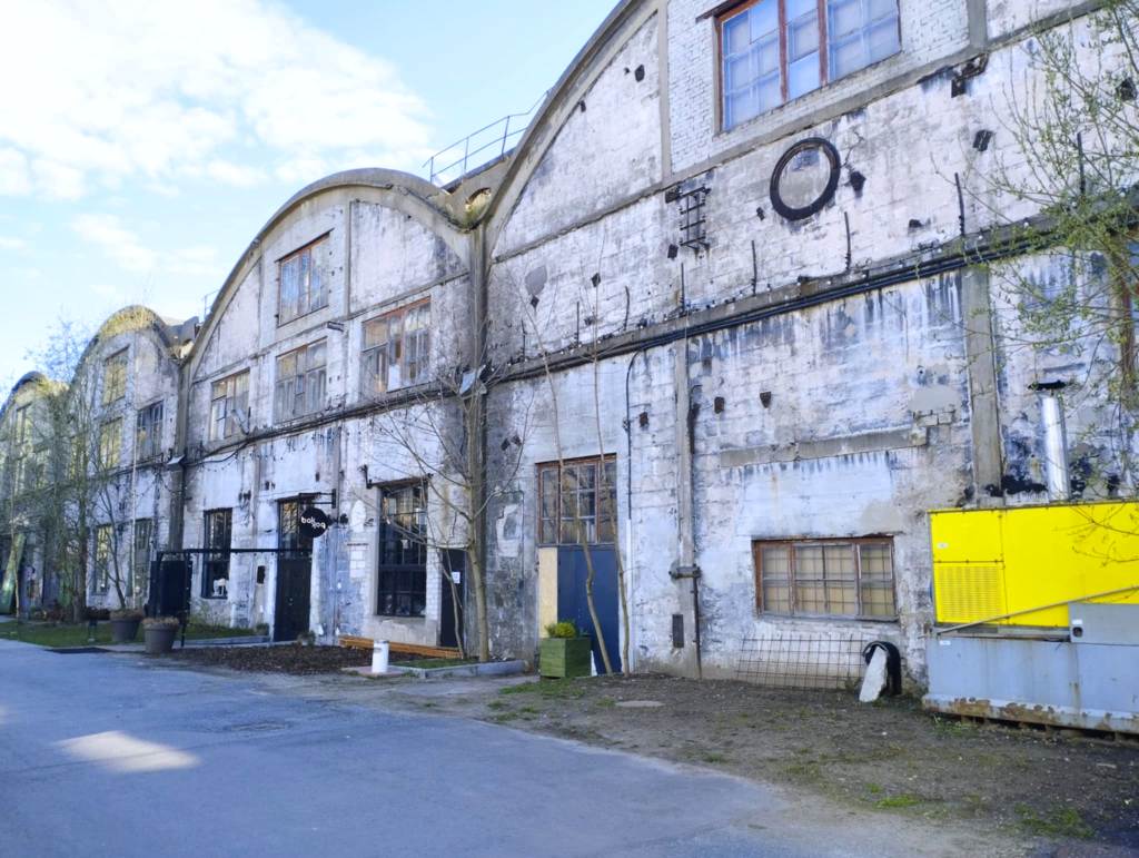 The historical hangars at Põhjala Tehas today (photo: Jerry Mercury)