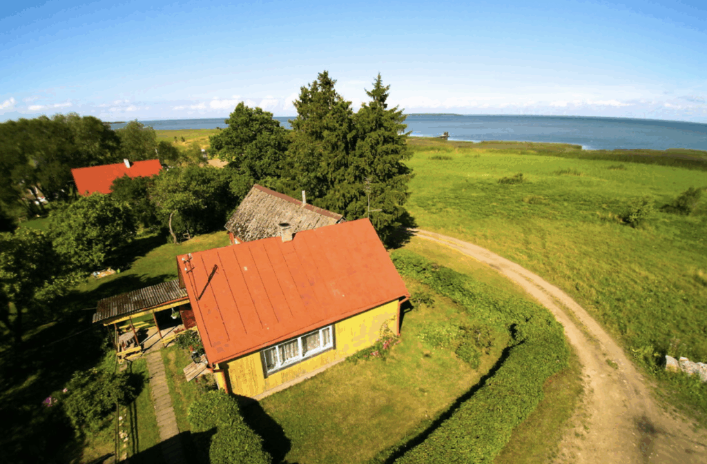 This is my childhood home on the island of Muhu.