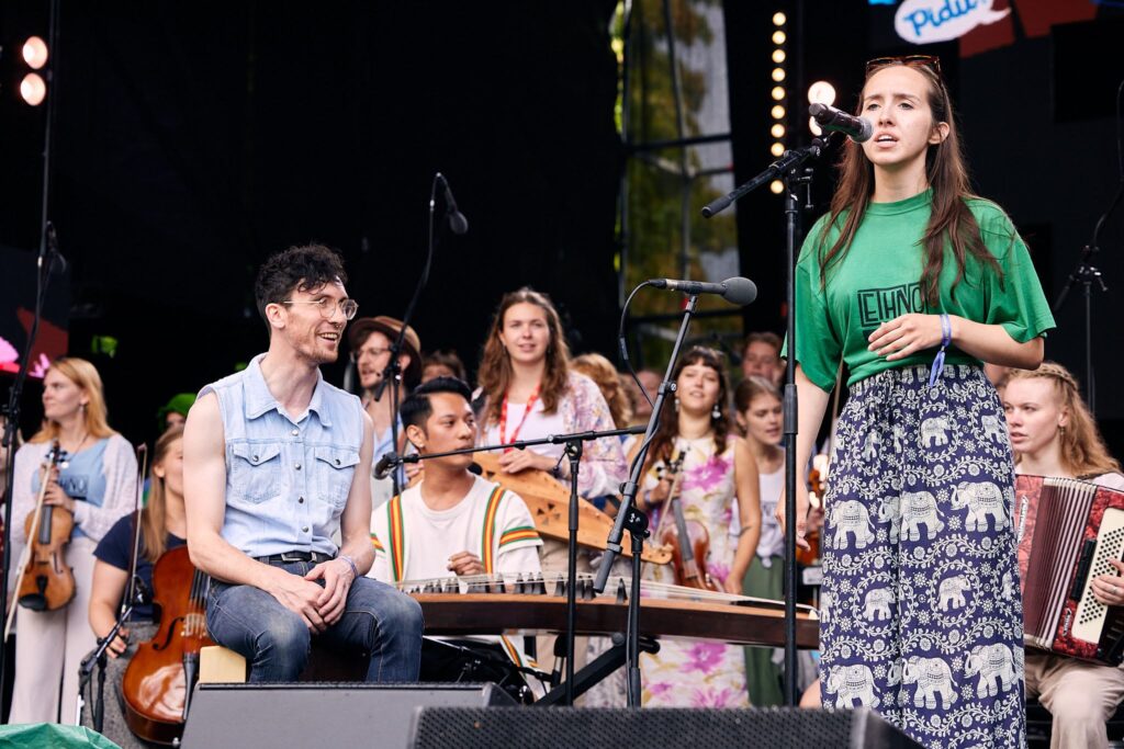 Alan Mackie and Katariina Jaenes (photo: Vaido Otsar)