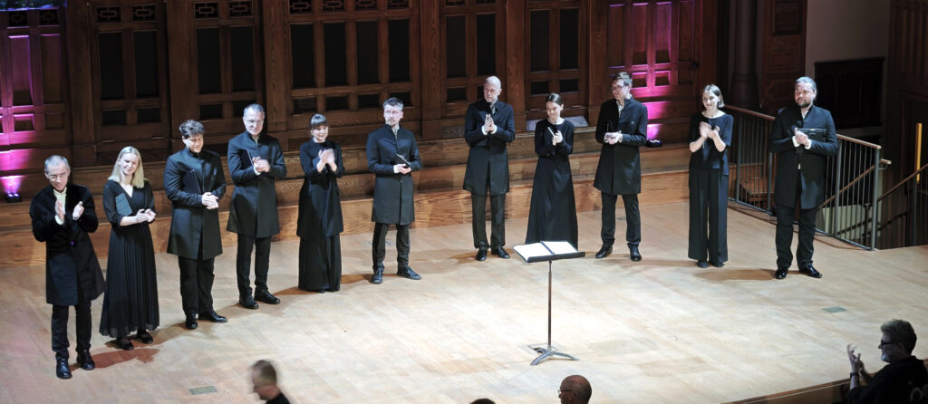 Kõrgetasemeline Vox Clamantise kontsert pani festivalile väärika punkti. Foto: Paul Kiilaspea