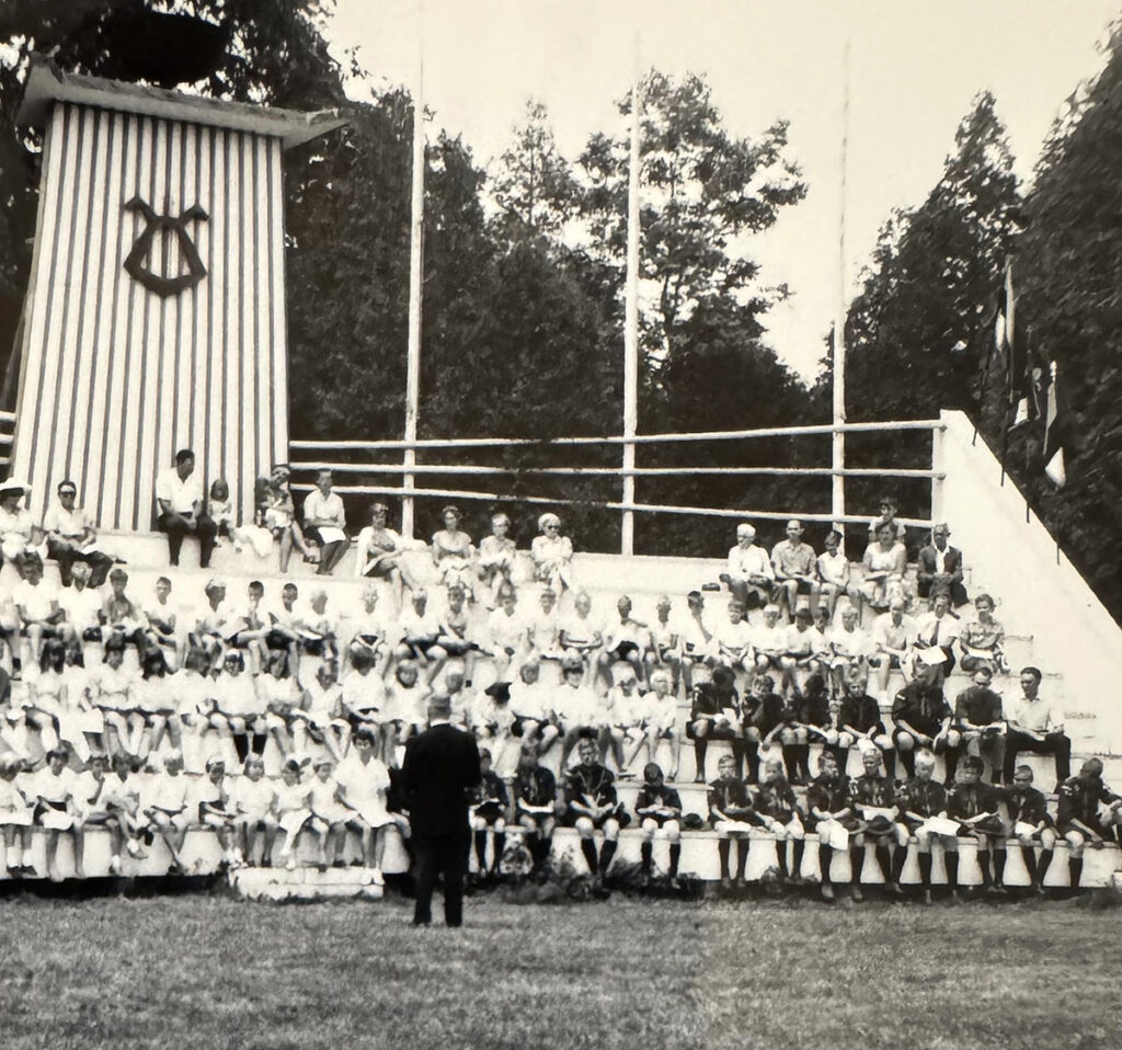 Stage - early 60’s. Photo: Carl J. Aarlaht