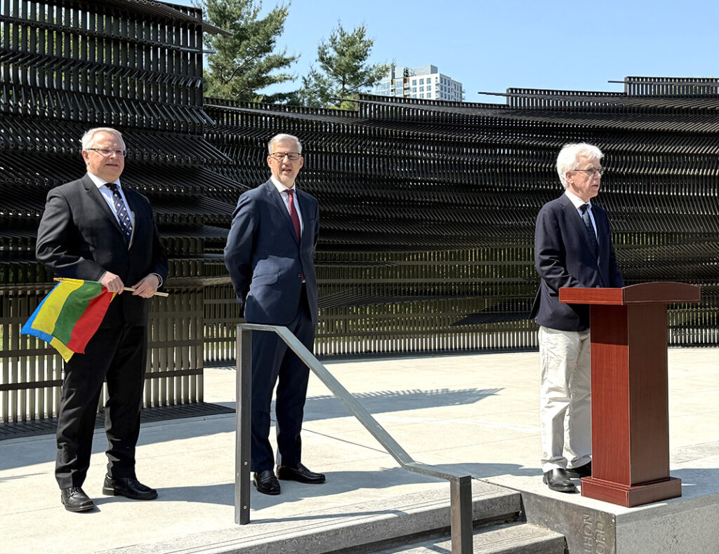 Kõneleb Eesti Vabariigi suursaadik Kanadas Margus Rava. Foto © Ülle Baum