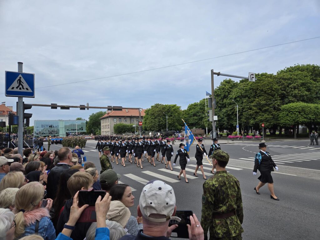 Võidupüha paraadil. Foto:Toomas Eichenbaum