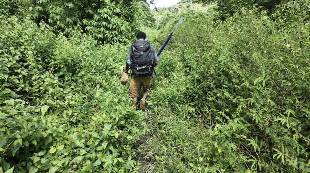 On the trail to Daga (source: renegadebeans.com)