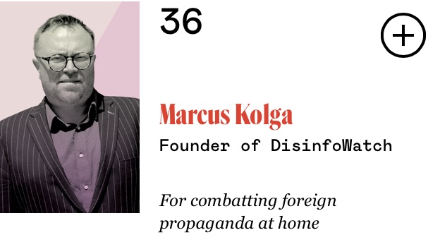 Toronto Life valis Marcus Kolga tunamullu viiekümne mõjukama kaaslinase hulka. Kuvatõmmis: Toronto Life.