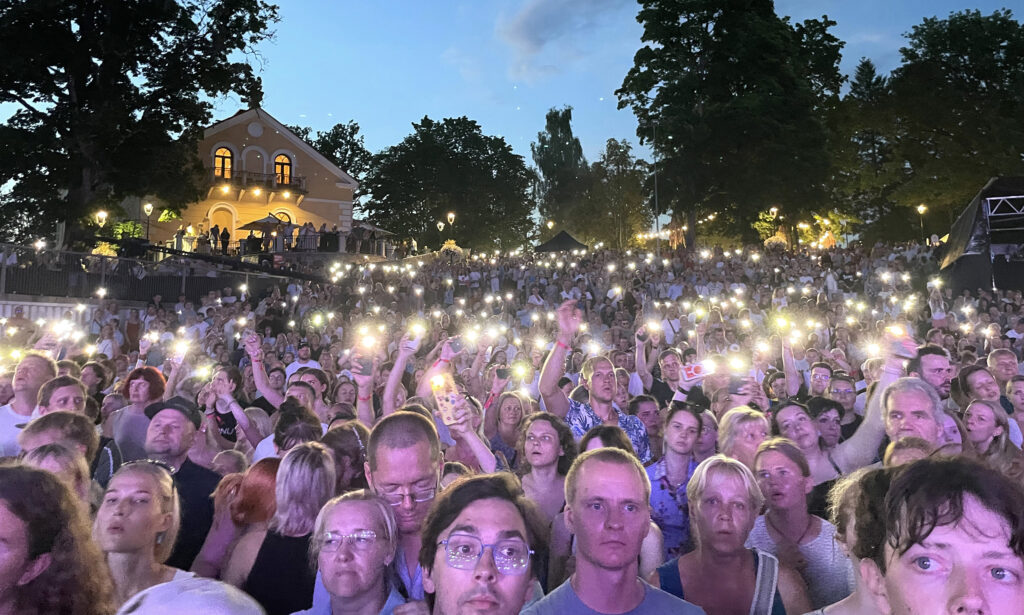 Ansambli Trad.Attack! Kontsert tõi kohale kõige rohkem publikut.