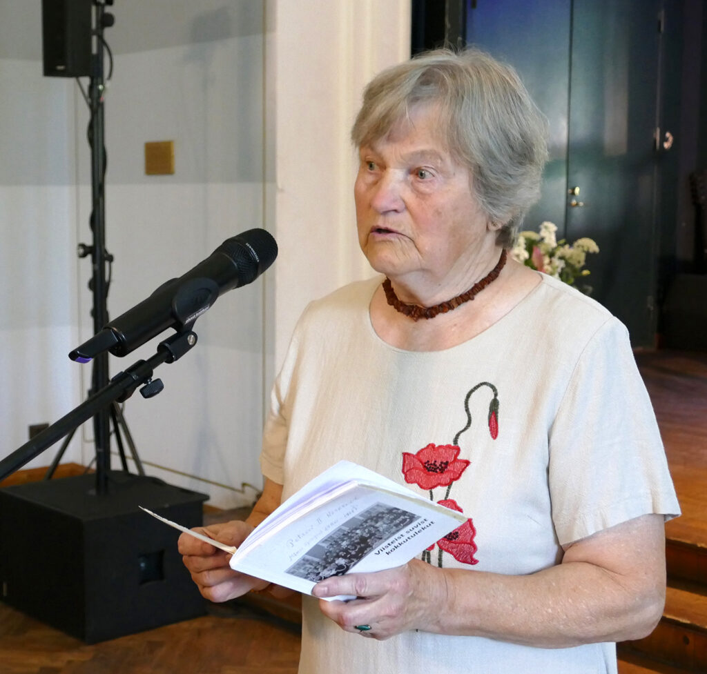 Petseri Eesti keskkooli kokkutulekute algataja Undina Matteus. Foto: Edgar Saar