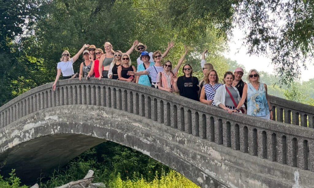 TC staff on a day trip to Centre Island, Toronto