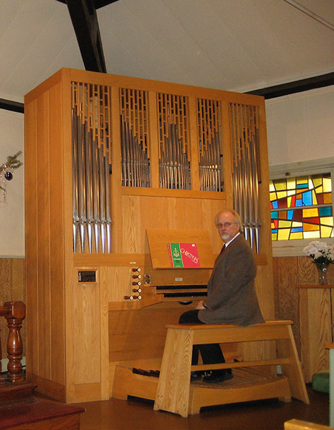 Karl J. Raudsepp Montreali Jaani kiriku organistina.