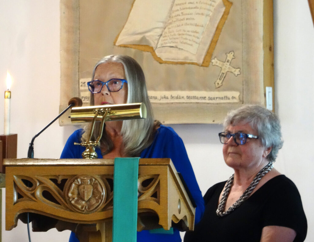 Pühakirja lugesid Anne Liis Keelmann ja Heli Kopti. Foto: K. Kiilaspea