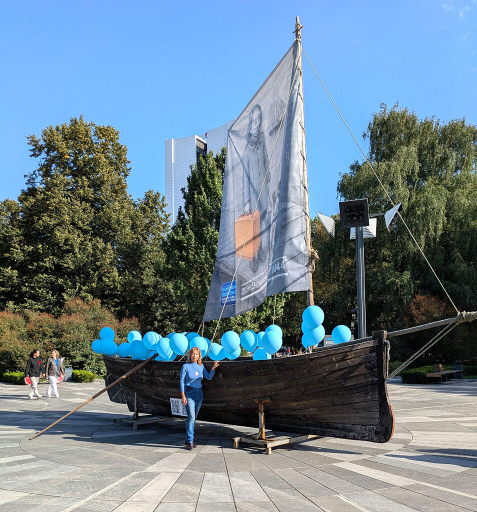 Pisarate Paat Tammsaare pargis. Foto: Inimõiguste Instituut