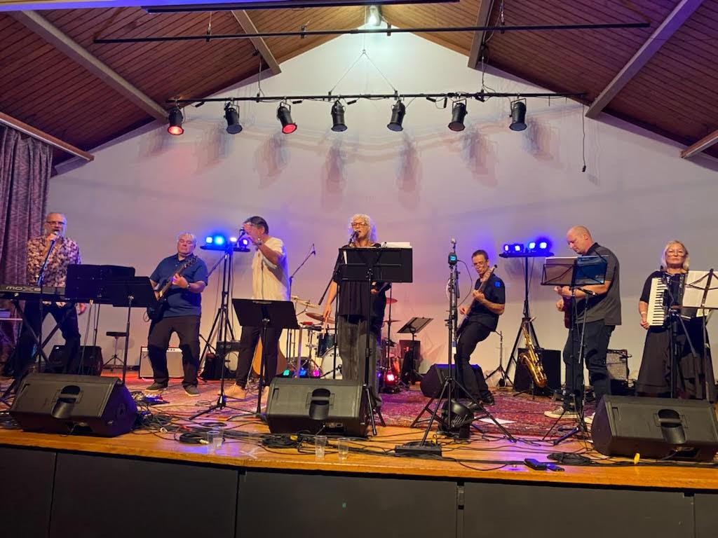 The Kalevipogues playing at the Broadview Estonian House in Toronto - Photo used with permission of The Kalevipogues