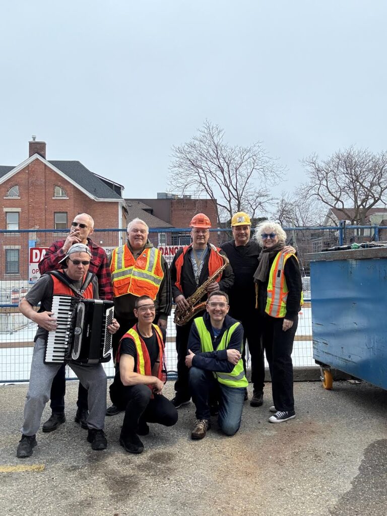 The Kalevipogues at the KESKUS building site