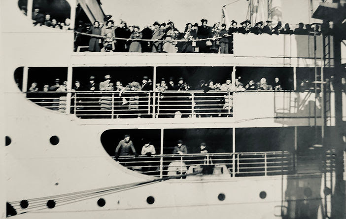 Departures were not one but many, leaving behind loved ones toward an unknown future.