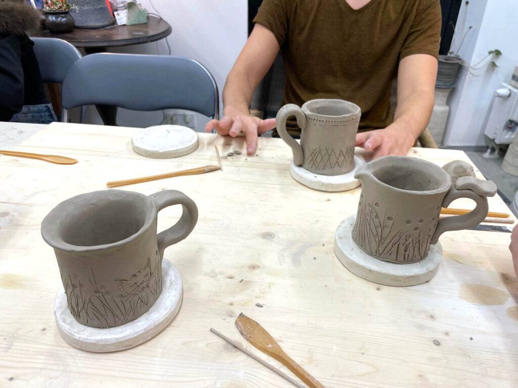 Nii valmivadki savikruusid. Foto: Lea Kreinin